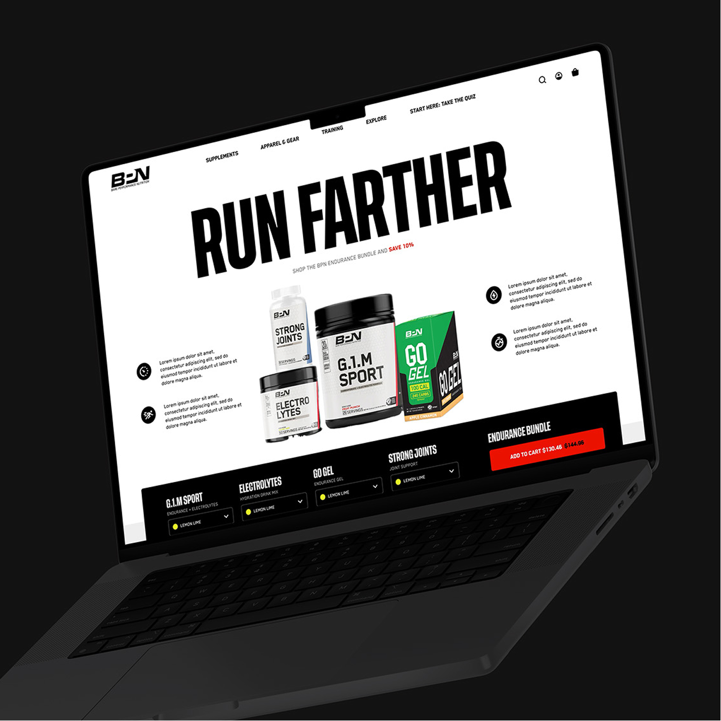 Personalized landing pages
